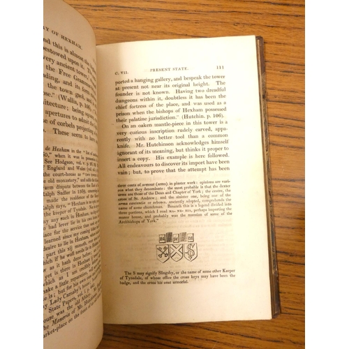 253 - GIBSON W. S.  Notices of Some Remarkable Northumbrian Castles, Churches & Antiquities. Eng. fron... 