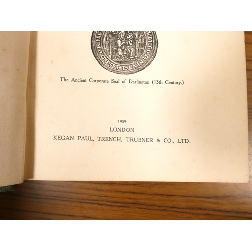 254 - LONGSTAFFE W. H. D.  The History & Antiquities of the Parish of Darlington. Illus. Thick large 8... 