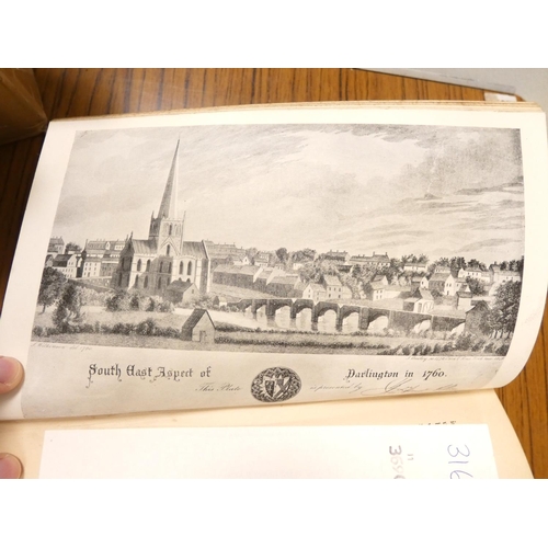 254 - LONGSTAFFE W. H. D.  The History & Antiquities of the Parish of Darlington. Illus. Thick large 8... 