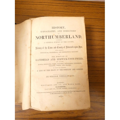 255 - WHELLAN F. & CO.  History, Topography & Directory of the County Palatine of Durham... 