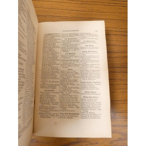 255 - WHELLAN F. & CO.  History, Topography & Directory of the County Palatine of Durham... 