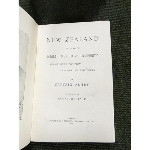 262 - ASHBY CAPTAIN.  New Zealand, The Land of Health, Wealth & Prosperity, Its Present Posi... 