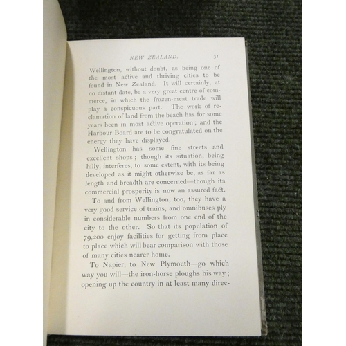 262 - ASHBY CAPTAIN.  New Zealand, The Land of Health, Wealth & Prosperity, Its Present Posi... 