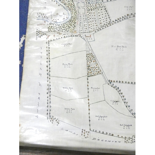 89 - CRAWFORD WILLIAM.  Plan of the Estate of Colinton ... County of Edinburgh, the Property of Sir James... 