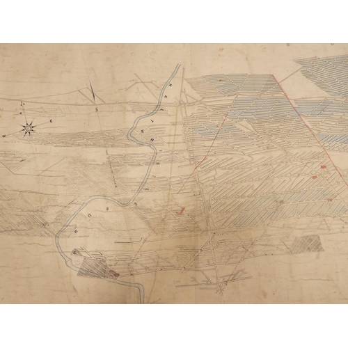 90 - South Tyne Colliery.  Plan of South Tyne Colliery, Scale 2 chains to an inch. Hand col. ro... 