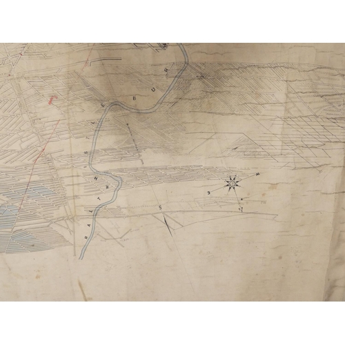 90 - South Tyne Colliery.  Plan of South Tyne Colliery, Scale 2 chains to an inch. Hand col. ro... 