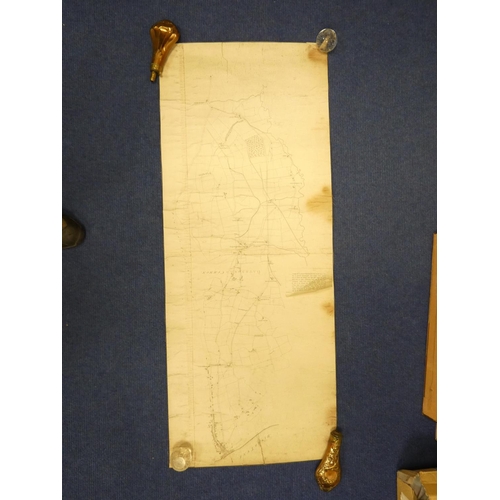 92 - FRYER JOHN.  Plan of Lands in the Manor of Ravensworth & Lamesley in the Parish of Che... 