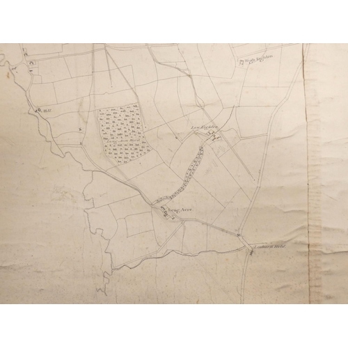 92 - FRYER JOHN.  Plan of Lands in the Manor of Ravensworth & Lamesley in the Parish of Che... 