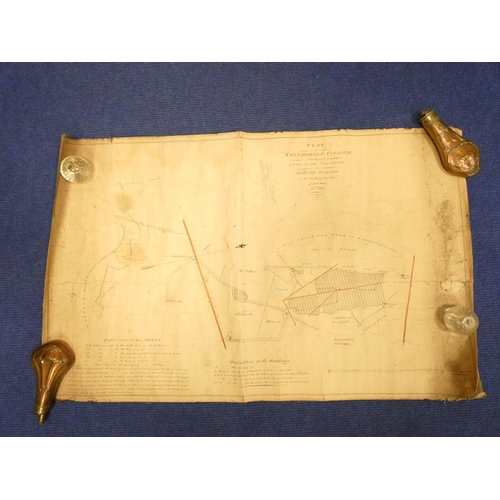 93 - TATE R.  Plan of Shilbottle Colliery also Shewing a Part of the Allotments on Shilbottle C... 