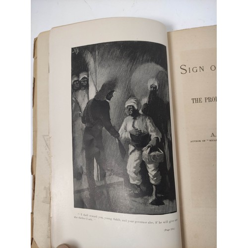 150 - CONAN DOYLE SIR ARTHUR.  The Sign of the Four or The Problem of the Sholtos. Lippincott`s Monthly Ma... 