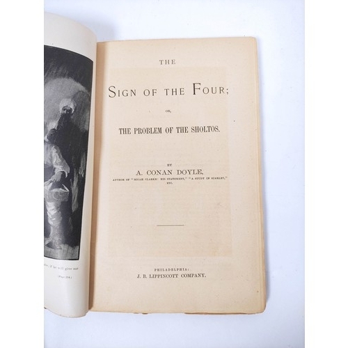 150 - CONAN DOYLE SIR ARTHUR.  The Sign of the Four or The Problem of the Sholtos. Lippincott`s Monthly Ma... 