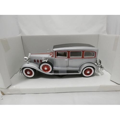 53 - Six diecast classic car models by Franklin Mint Precision Models, made in China c. 1980s, assorted s... 