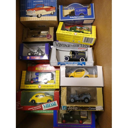 54 - Collection of miscellaneous diecast model vehicles and cars to include a Dinky 1977 Silver Jubilee b... 