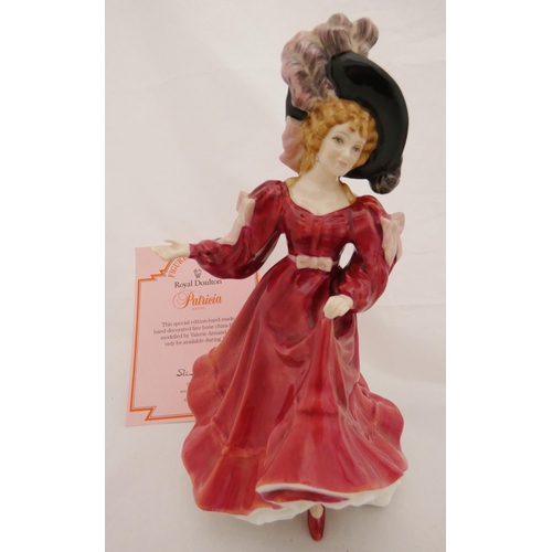 59 - Four Royal Doulton figures to include 'Emily' HN 3688, 'Katherine' HN 3708', 'Patricia' HN 3365, and... 