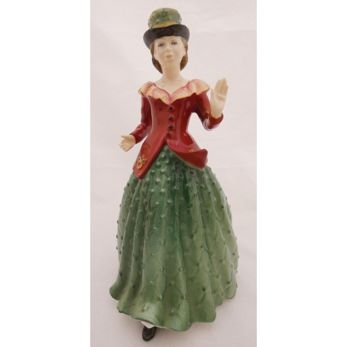 60 - Four Royal Doulton figures to include 'Fiona' HN 3748, 'Pauline' HN 3643, 'Holly' HN 3647, and 'Dian... 