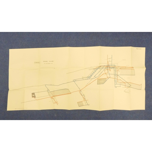 147 - Michael Colliery, Fife.  Fire Report. Orig. prntd. wrappers with plans in pocket. 1968; a similar re... 