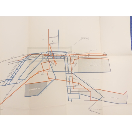 147 - Michael Colliery, Fife.  Fire Report. Orig. prntd. wrappers with plans in pocket. 1968; a similar re... 