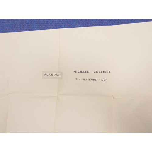 147 - Michael Colliery, Fife.  Fire Report. Orig. prntd. wrappers with plans in pocket. 1968; a similar re... 