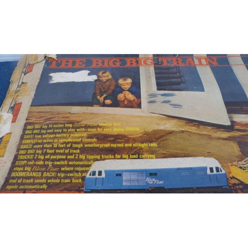 23 - Tri-ang OO gauge RS.18 clockwork train set and rocket launcher, Novo Railways 'The Big Big Jungle Tr... 