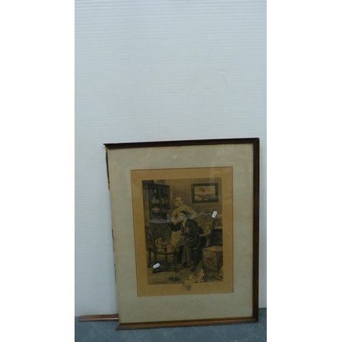 252 - After James DobieInterior scenestwo pencil signed prints and another print. (3)... 