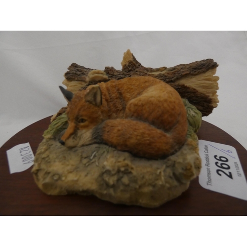 266 - Assorted Border Fine Arts small animal groups to include examples sculpted by Anne Wall and David Wa... 