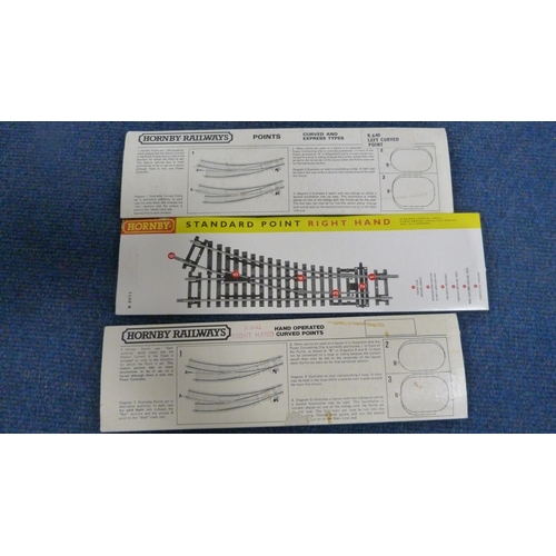 27 - Six cartons containing various model railway scale buildings, track, accessories etc.