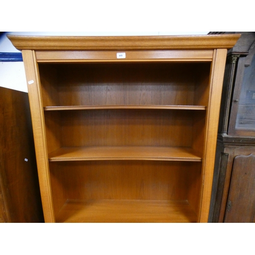 449 - Contemporary open bookcase.