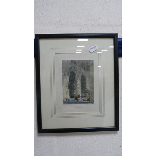 92 - Paul Tavernor'Sitting Out'Limited edition print, no. 39 of 95, and a Victorian-style print, framed a... 