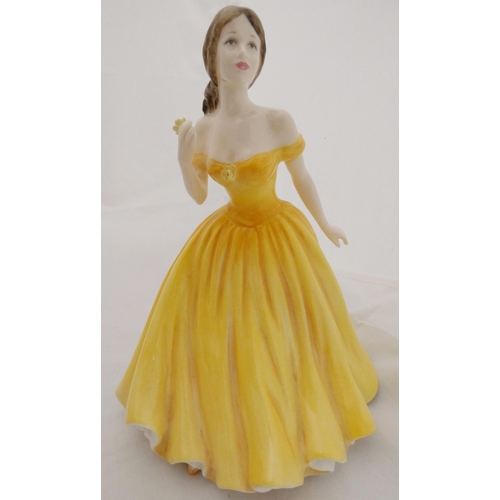 58 - Four Royal Doulton figures to include 'Tina' HN 3494, 'Elizabeth' HN 4426, 'Mary' HN 3375, and 'Bell... 