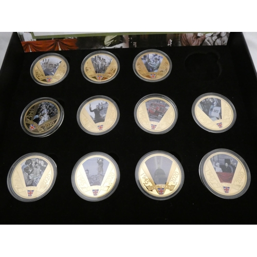 66 - 'Her Majesty the Queen's 95th Birthday 1926 - 2021' photographic proof coin collection, country of i... 