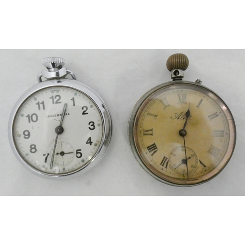 84 - Victorian full hunter silver-cased pocket watch, the dial named to Camerer Kuss & Co., London, l... 