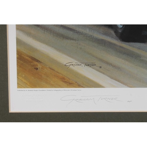 429 - GORDON BATTERS, Prestonmill, watercolour, signed lower left, 35cm x 49cm, frame 54cm x 67cm and GRAH... 