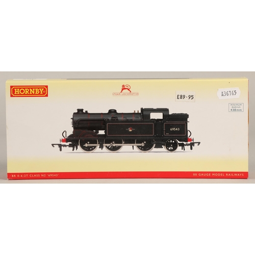 200 - Hornby 00 Gauge Model Railways BR 0-6-2T Class N2 69543 locomotive, boxed