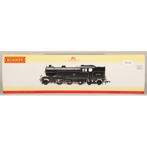 203 - Hornby 00 Gauge model railways BR 2-6-4T Thompson Class L1 67772, boxed