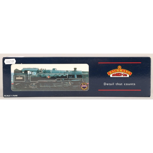 207 - Bachmann Branch-Line 00 gauge model railway 32-350 Standard Class 4MT Tank 80061 BR E/Emblem, boxed