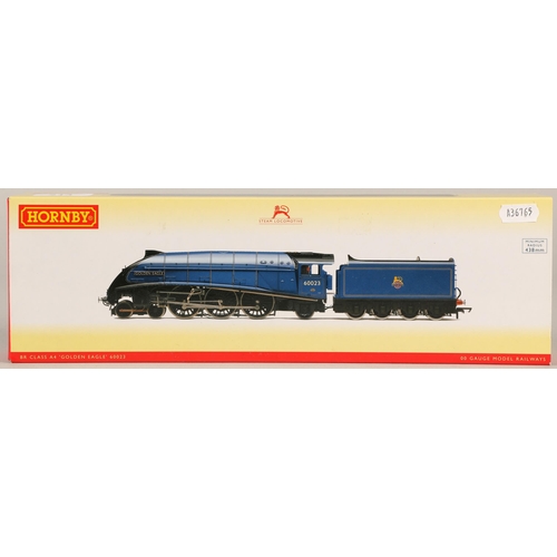 214 - Hornby 00 gauge model railways R3320 BR Class A4 Golden Eagle 60023, boxed