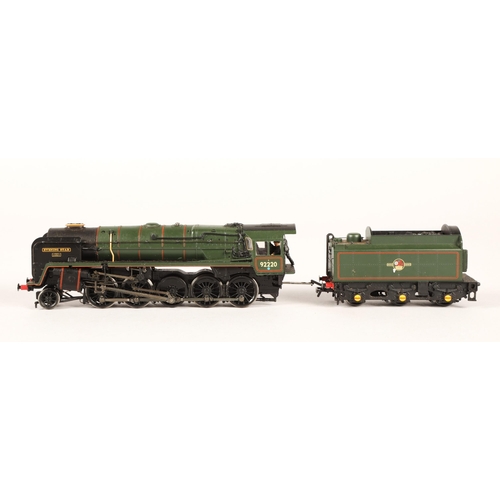 231 - Bachmann Branch-Line 00 gauge model railways 32-850 9F 2-10-0 Standard 92220 Evening Star BR Green L... 