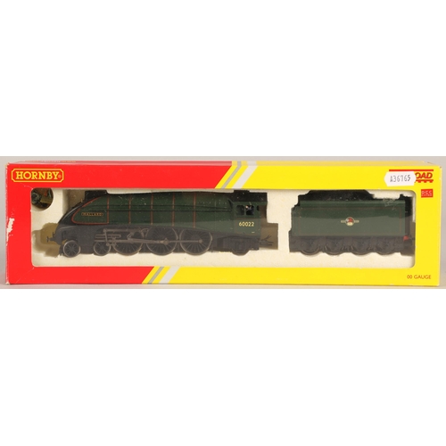 232 - Hornby 00 gauge model railways R2784X BR Class A4 Mallard (Decoder Fitted), boxed