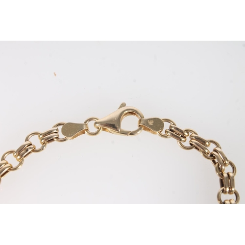 510 - 9ct gold necklace, 7.8g.