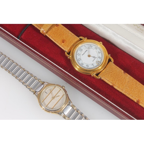 531 - Mappin and Webb wristwatch together with a Yves Saint Laurent watch (2)