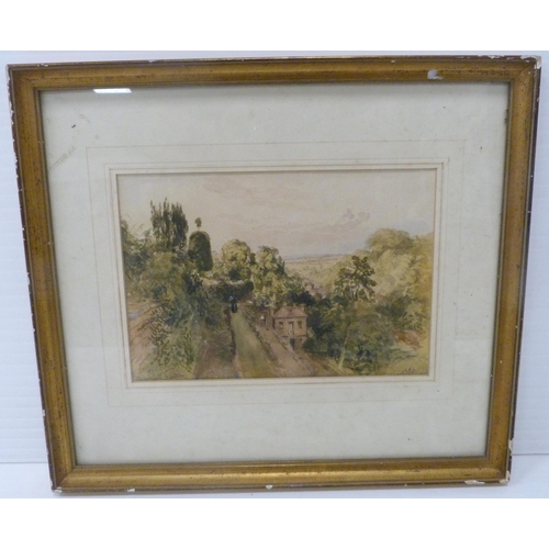Samuel Bough RSA Borrodale エッチング　版画 Samuel Bough RSA RSW (Scottish, 1822 - 1878)Barnclatha