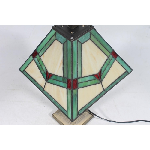 108 - Tiffany style table lamp, H43cm.