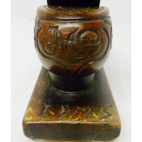 348 - Novelty smoothing plane in the form of a clog, marked to the metal 'Peugeot & CIE', inscribed '1... 