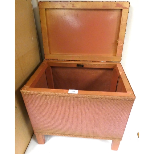 164 - Small Loyd Loom style bedding box.