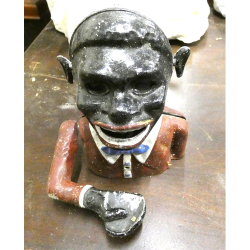 462 - Blackamoor money box a/f