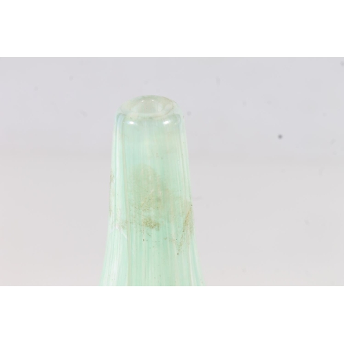 255 - Mdina iridescent art glass vase, H20cm.