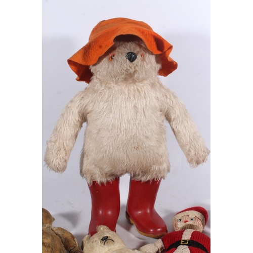 83 - Gabrielle designs Paddington Bear toy and other vintage bears and doll.