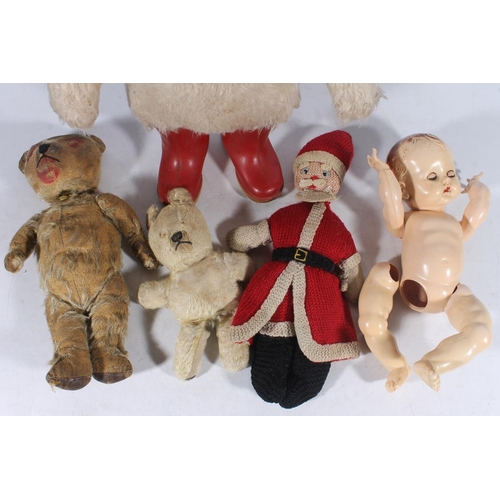 83 - Gabrielle designs Paddington Bear toy and other vintage bears and doll.