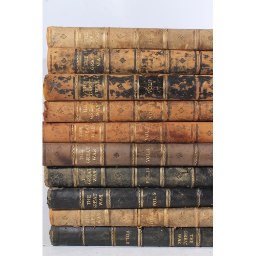 88 - 'The Great War' ten volume set together with a selection of loose Great War magazines (qty)