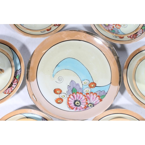 95 - Japanese egg shell China teaset.